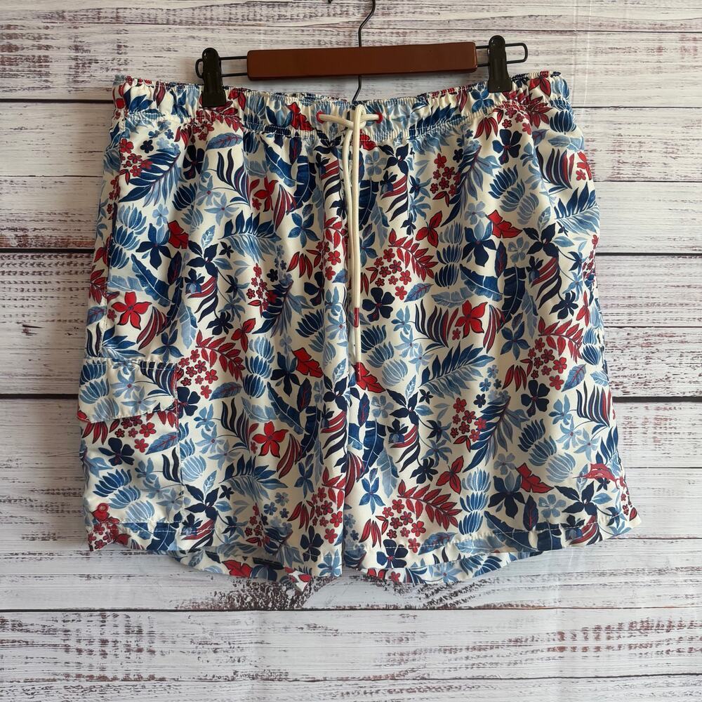 Tommy Bahama Relax Mens Floral Swim Trunks Swim Suit